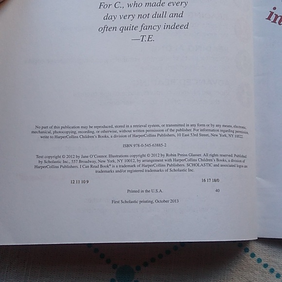 👩Fancy Nancy Level Reader Children's Picture Book Daycare Preschool Homeschool - Picture 4 of 6